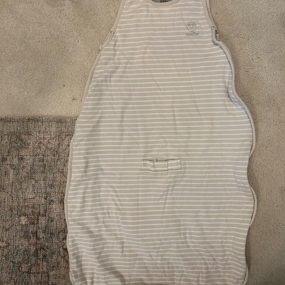 Woolino Striped Baby Sleep Sack